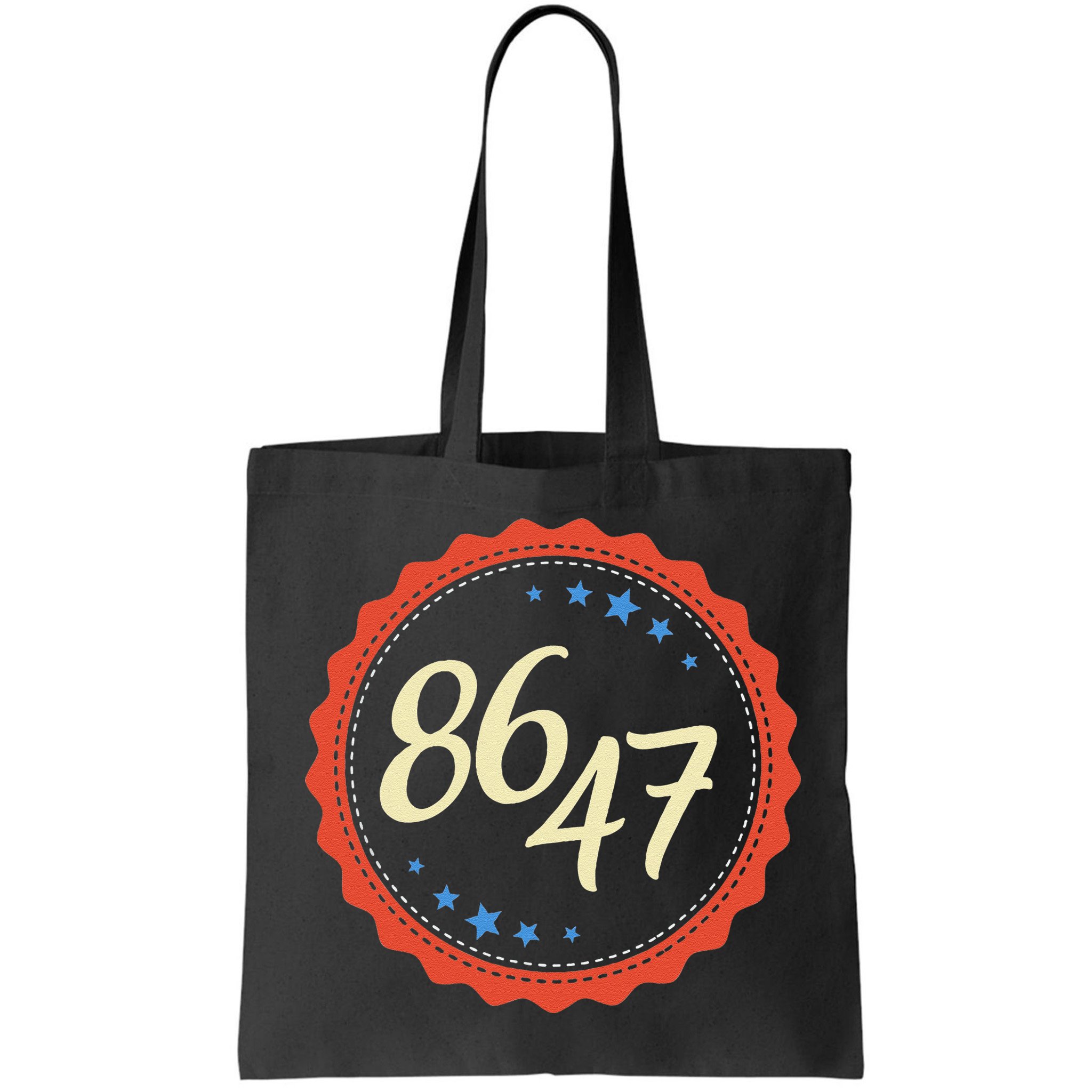 8647 Subtle Anti Funy 86 47 Retro Boho Style Bag
