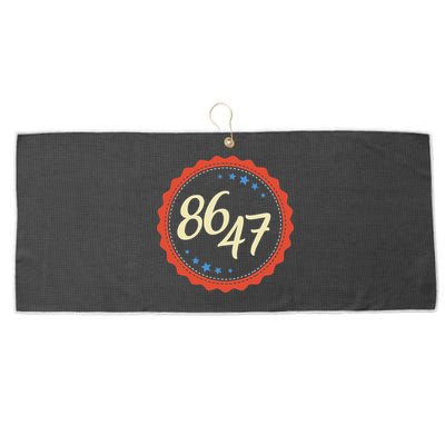8647 Subtle Anti Funy 86 47 Retro Boho Style Large Microfiber Waffle Golf Towel