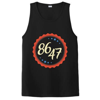 8647 Subtle Anti Funy 86 47 Retro Boho Style PosiCharge Competitor Tank