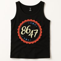 8647 Subtle Anti Funy 86 47 Retro Boho Style Tank Top
