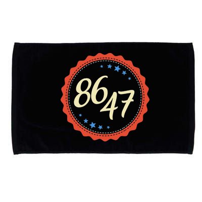 8647 Subtle Anti Funy 86 47 Retro Boho Style Microfiber Hand Towel