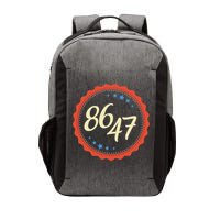 8647 Subtle Anti Funy 86 47 Retro Boho Style Vector Backpack