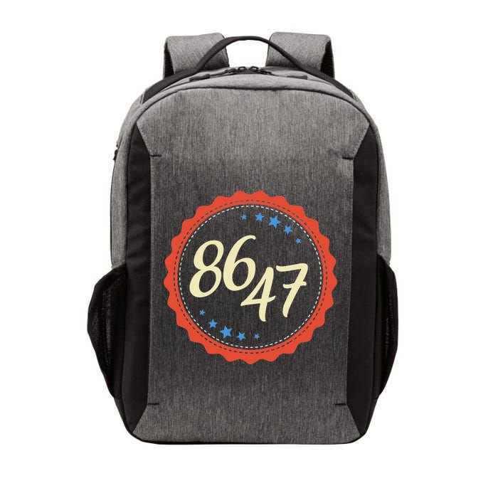 8647 Subtle Anti Funy 86 47 Retro Boho Style Vector Backpack