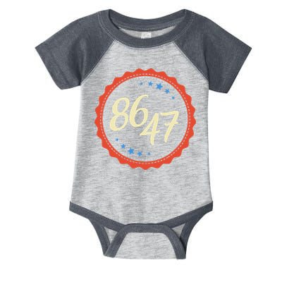 8647 Subtle Anti Funy 86 47 Retro Boho Style Infant Baby Jersey Bodysuit