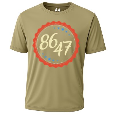 8647 Subtle Anti Funy 86 47 Retro Boho Style Performance Shirt