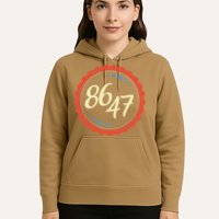 8647 Subtle Anti Funy 86 47 Retro Boho Style Hoodie
