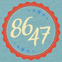 8647 Subtle Anti Funy 86 47 Retro Boho Style Sueded Cloud Jersey T-Shirt