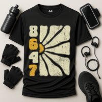 8647 Subtle Anti Trump 86 47 Floral Boho Style Cooling Performance Crew T-Shirt
