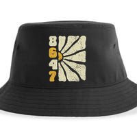 8647 Subtle Anti Trump 86 47 Floral Boho Style Sustainable Bucket Hat