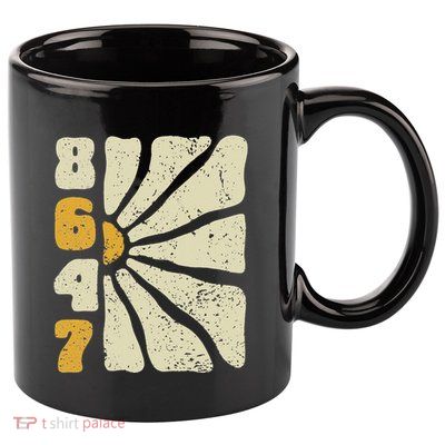 8647 Subtle Anti Trump 86 47 Floral Boho Style 11oz C Handle Ceramic Mug