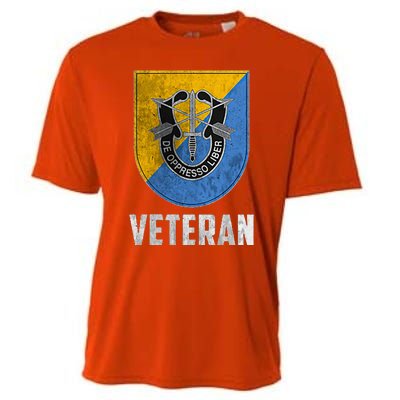 8th Special Forces Group Veteran Military Papa Xmas Cooling Performance Crew T-Shirt