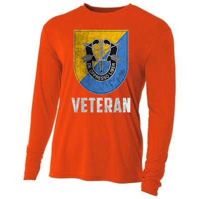 8th Special Forces Group Veteran Military Papa Xmas Cooling Performance Long Sleeve Crew