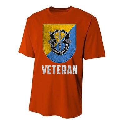 8th Special Forces Group Veteran Military Papa Xmas Performance Sprint T-Shirt