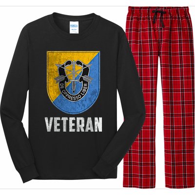 8th Special Forces Group Veteran Military Papa Xmas Long Sleeve Pajama Set