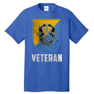 8th Special Forces Group Veteran Military Papa Xmas Tall T-Shirt