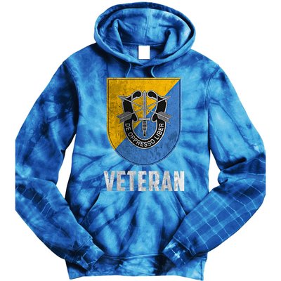 8th Special Forces Group Veteran Military Papa Xmas Tie Dye Hoodie