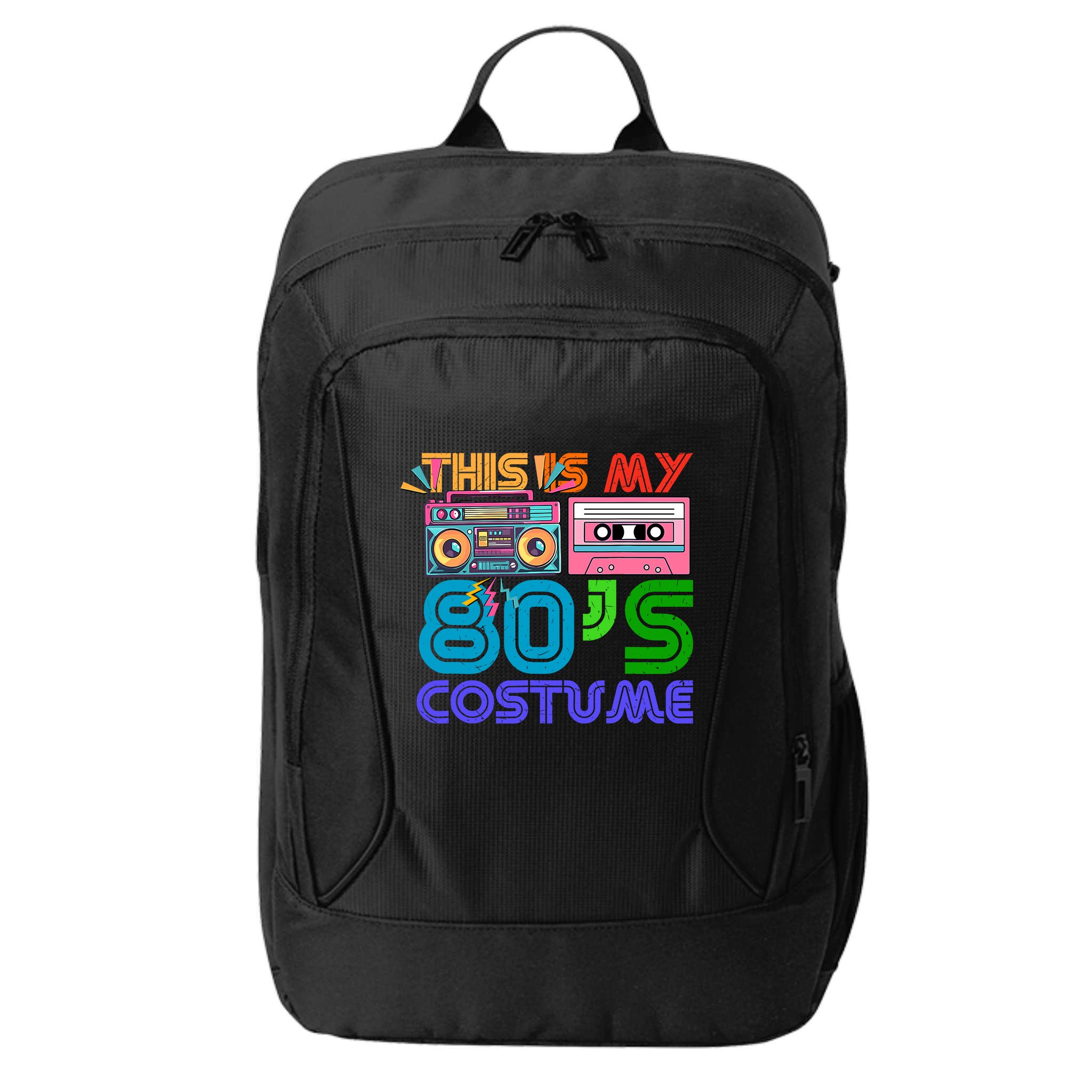 80s Styles Halloween 1980s This Is My 80s Costume City Backpack