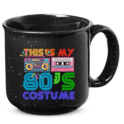 80s Styles Halloween 1980s This Is My 80s Costume 15oz Campfire Ceramic Mug