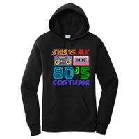 80s Styles Halloween 1980s This Is My 80s Costume Women's Pullover Hoodie