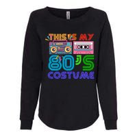 80s Styles Halloween 1980s This Is My 80s Costume Womens California Wash Sweatshirt