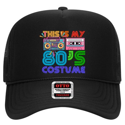 80s Styles Halloween 1980s This Is My 80s Costume Trucker Hat