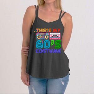 80s Styles Halloween 1980s This Is My 80s Costume Women's Strappy Tank