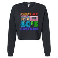 80s Styles Halloween 1980s This Is My 80s Costume Cropped Pullover Crew