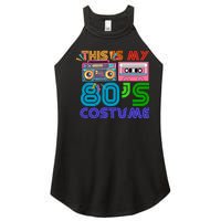 80s Styles Halloween 1980s This Is My 80s Costume Women's Perfect Tri Rocker Tank