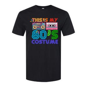 80s Styles Halloween 1980s This Is My 80s Costume Softstyle CVC T-Shirt