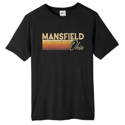 80s Style Mansfield Ohio Tall Fusion ChromaSoft Performance T-Shirt