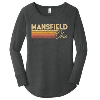 80s Style Mansfield Ohio Women's Perfect Tri Tunic Long Sleeve Shirt