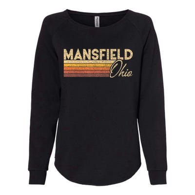 80s Style Mansfield Ohio Womens California Wash Sweatshirt