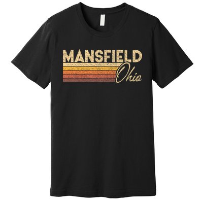 80s Style Mansfield Ohio Premium T-Shirt