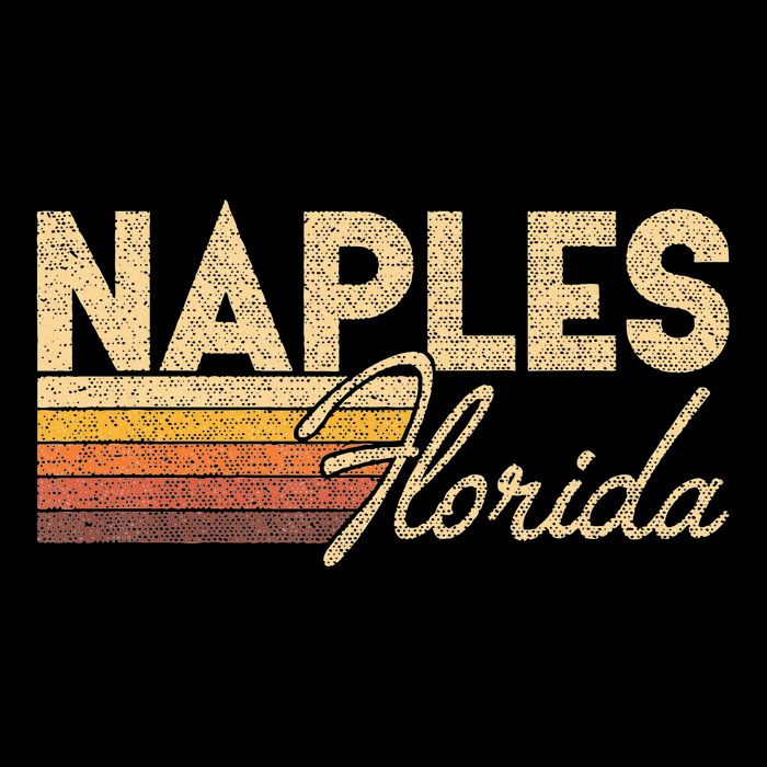 80s Style Naples Florida Cooling Performance Crew T-Shirt
