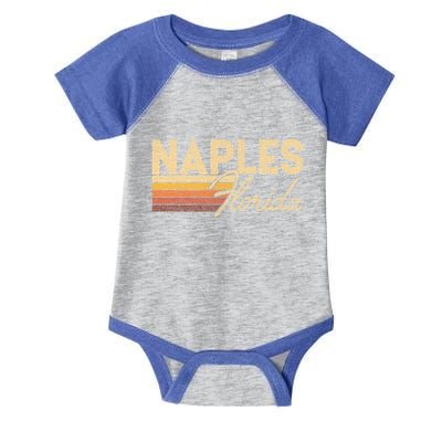 80s Style Naples Florida Infant Baby Jersey Bodysuit