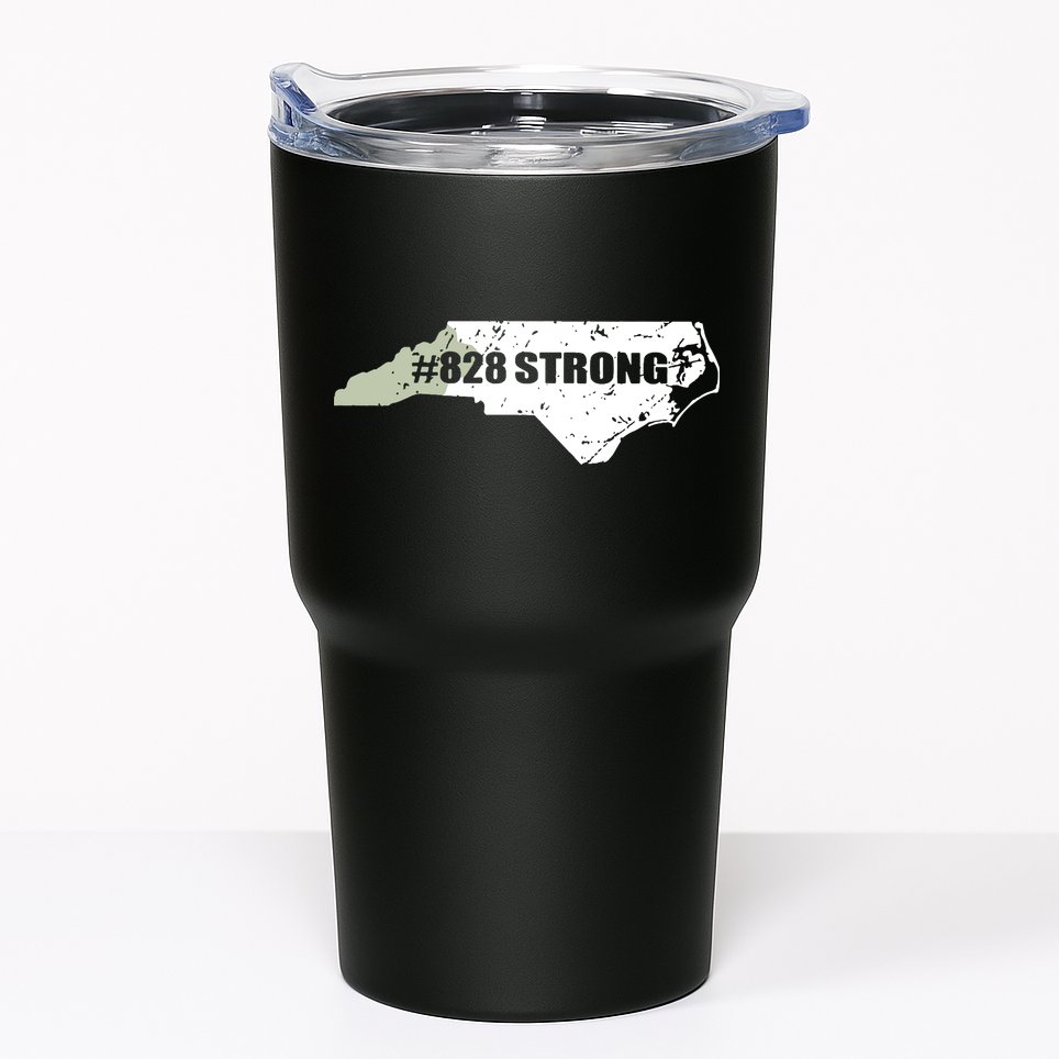 828 Strong North Carolina Hurricane Relief Awareness Tumbler