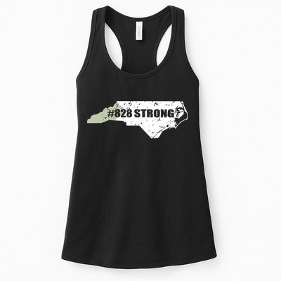 828 Strong North Carolina Hurricane Relief Awareness Womens Tank Top