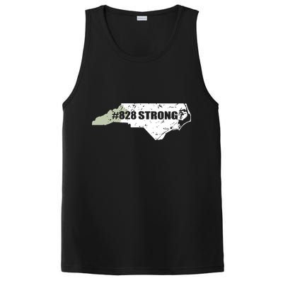 828 Strong North Carolina Hurricane Relief Awareness PosiCharge Competitor Tank