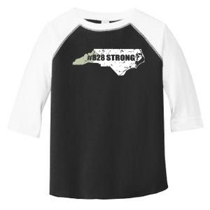 828 Strong North Carolina Hurricane Relief Awareness Toddler Fine Jersey T-Shirt