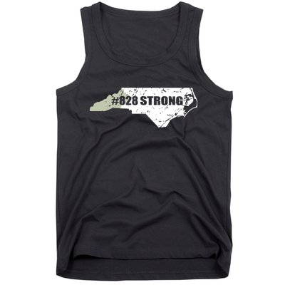 828 Strong North Carolina Hurricane Relief Awareness Tank Top