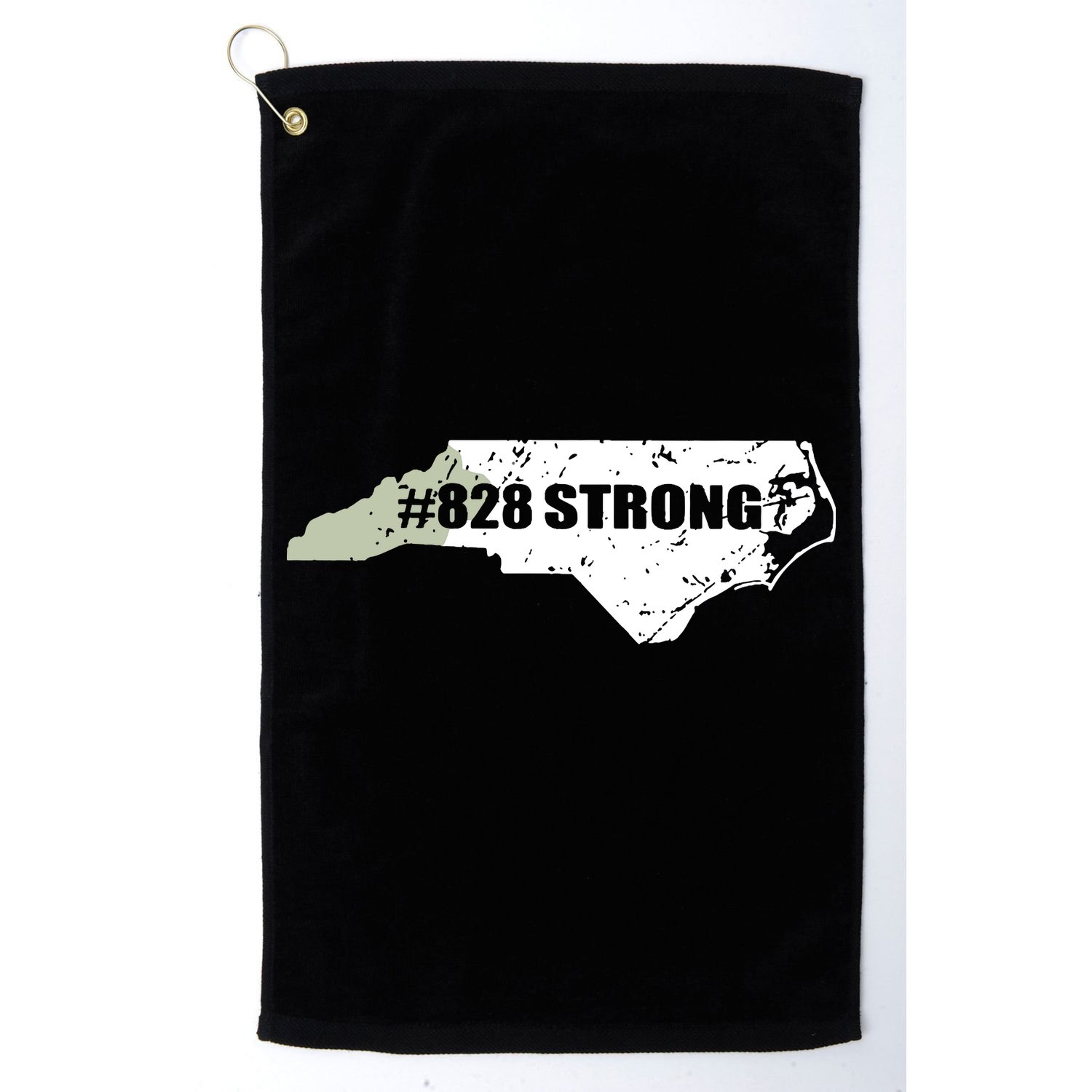 828 Strong North Carolina Hurricane Relief Awareness Golf Towel