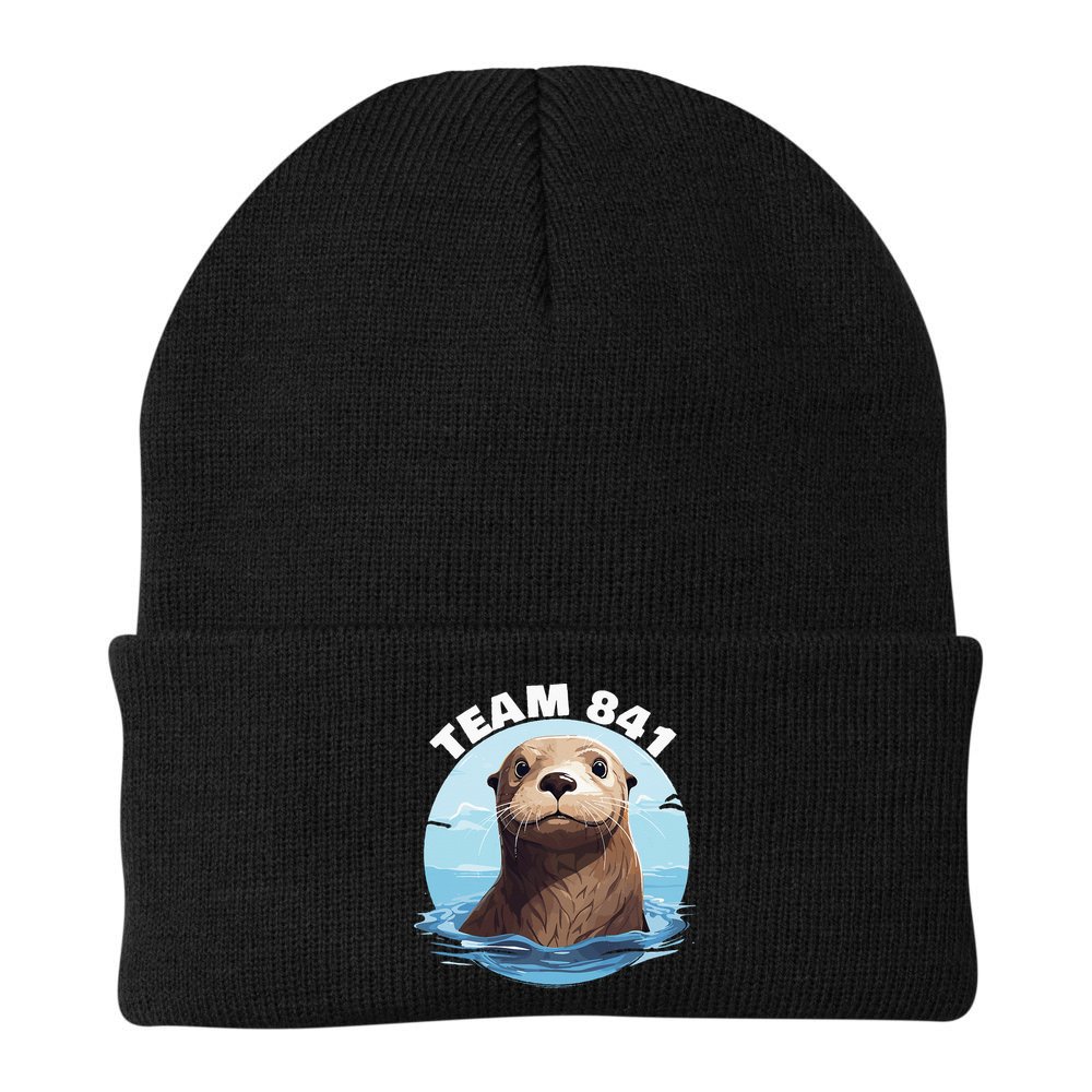 841 Surfing Otter 841 Otter Team 841 California Otter 841 Beanie