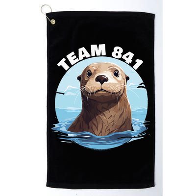 841 Surfing Otter 841 Otter Team 841 California Otter 841 Golf Towel