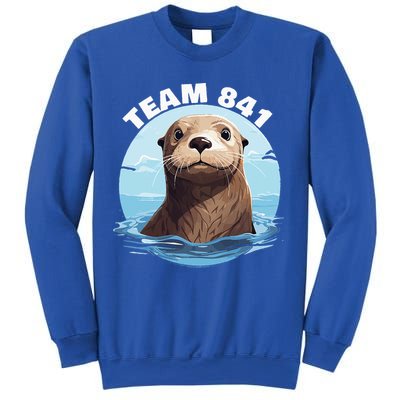 841 Surfing Otter 841 Otter Team 841 California Otter 841 Sweatshirt