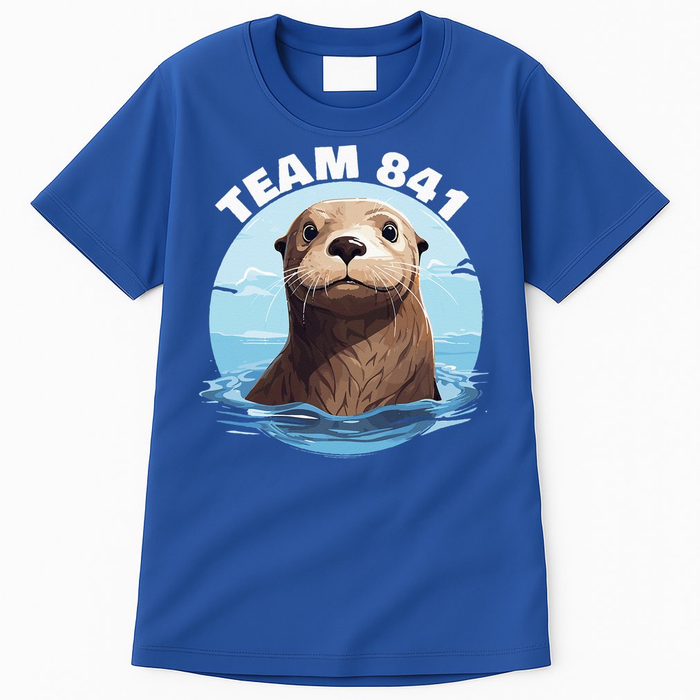 841 Surfing Otter 841 Otter Team 841 California Otter 841 Tall T-Shirt