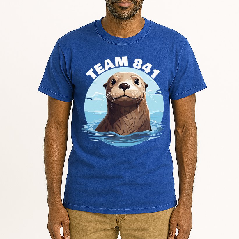 841 Surfing Otter 841 Otter Team 841 California Otter 841 Tall T-Shirt