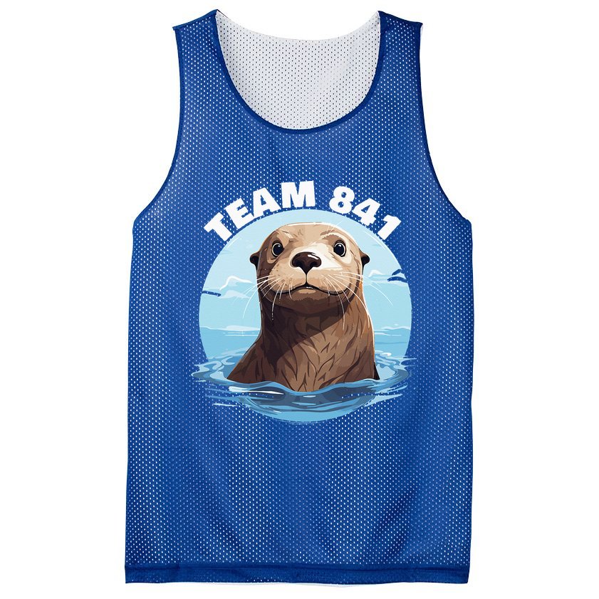 841 Surfing Otter 841 Otter Team 841 California Otter 841 Mesh Reversible Basketball Jersey Tank