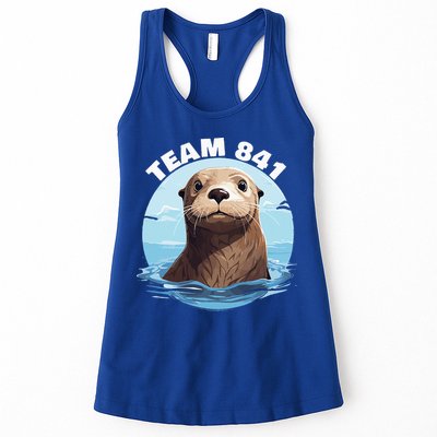 841 Surfing Otter 841 Otter Team 841 California Otter 841 Womens Tank Top