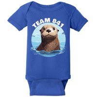 841 Surfing Otter 841 Otter Team 841 California Otter 841 Baby Bodysuit