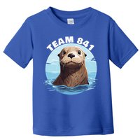 841 Surfing Otter 841 Otter Team 841 California Otter 841 Toddler T-Shirt